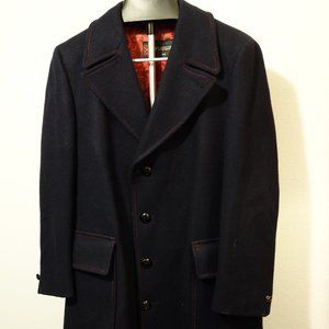 McGregor Coat - Navy w/ Red Trim - 40R